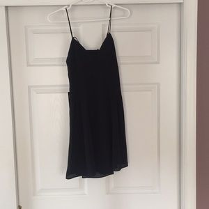 Short black dress